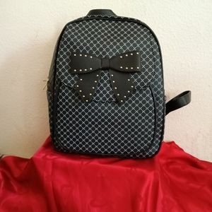 Studded Bow back pack